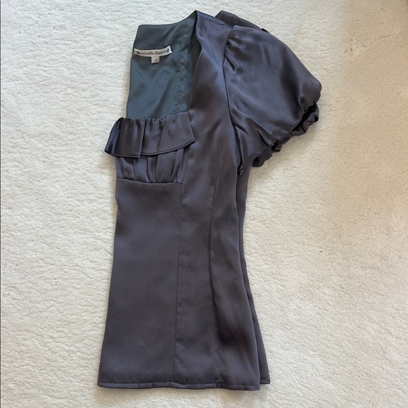 Nanette Lepore Silk Blouse Size 2 - Picture 3 of 5